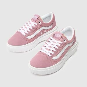 Women's Pink Comfycush Old Skool Overt Trainers